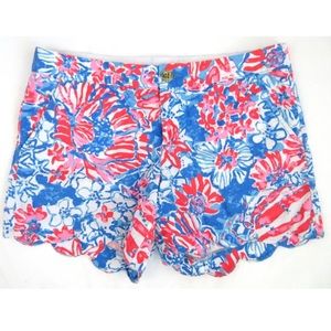 Lilly Pulitzer floral Buttercup shorts